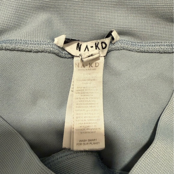 NA-KD Baby Blue Leggings Size XS - Picture 4 of 4